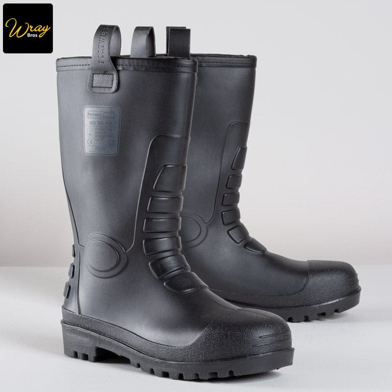 portwest steelite neptune rigger boot s5 fw75 fur lined warmth