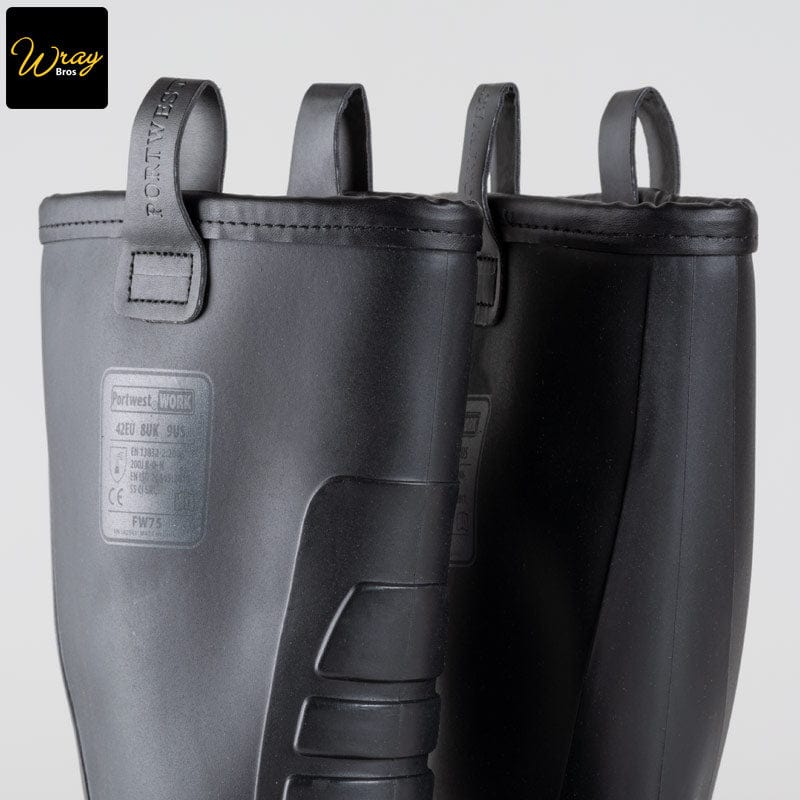 portwest steelite neptune rigger boot s5 fw75 waterproof rigger oil resistant outsole