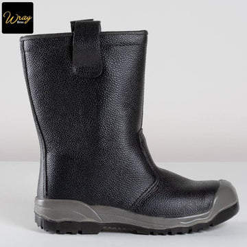 portwest steelite rigger boot black slip resistant black