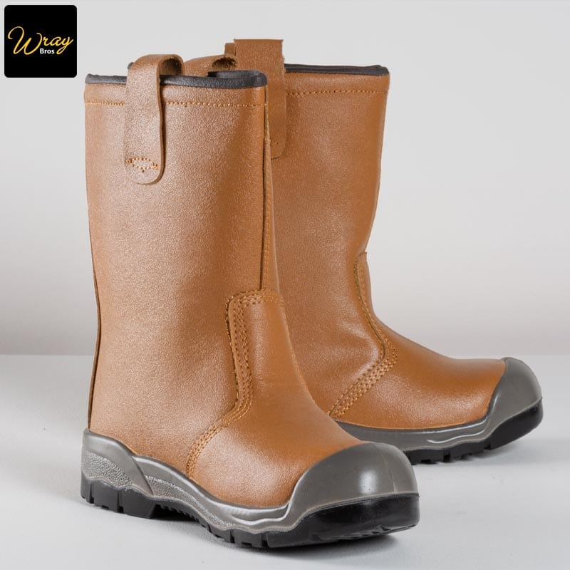 portwest steelite rigger boot tan heat resistant