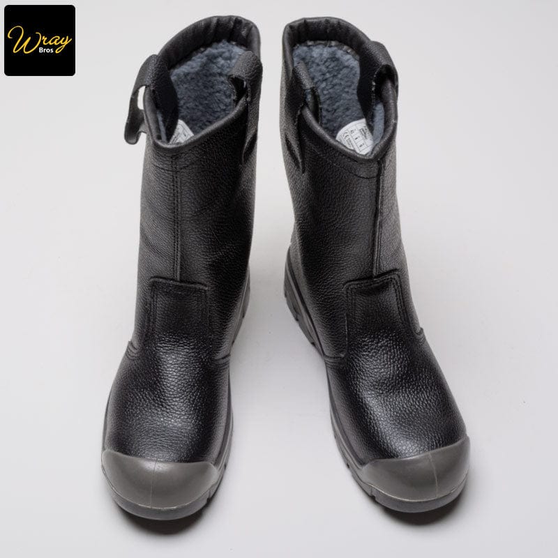 portwest steelite rigger boot tan rigger style fur lined