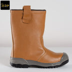 portwest steelite rigger boot tan steel toe cap midsole