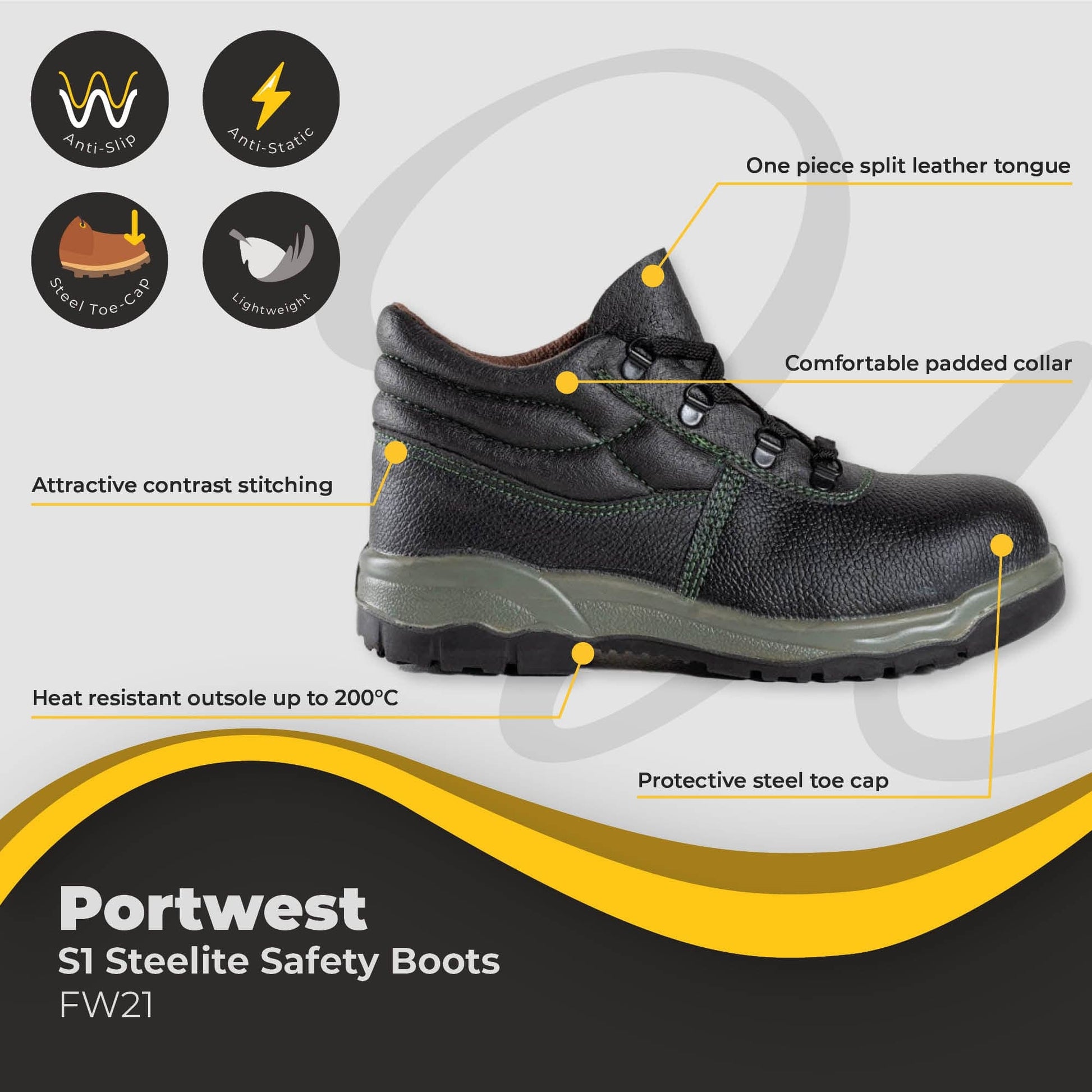 portwest steelite safety boot s1 fw21 dd118 02