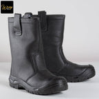 portwest steelite scuff cap rigger boot s3 ci fw29 black pair dual density sole unit