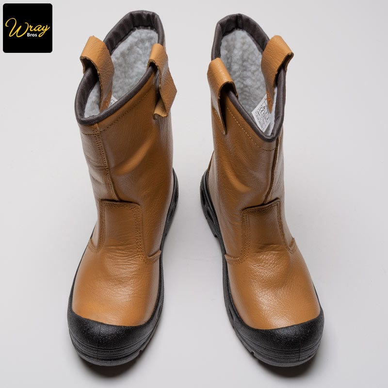 portwest steelite scuff cap rigger boot s3 ci fw29 tan water resistant