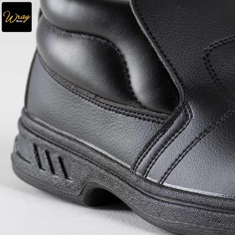 portwest steelite slip on safety boot s2 fw83 black heat resistant shoe