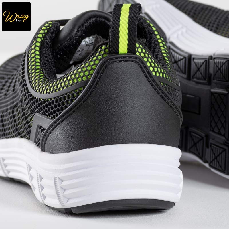 portwest steelite tove trainer s1p ft15 green oil resistant outsole