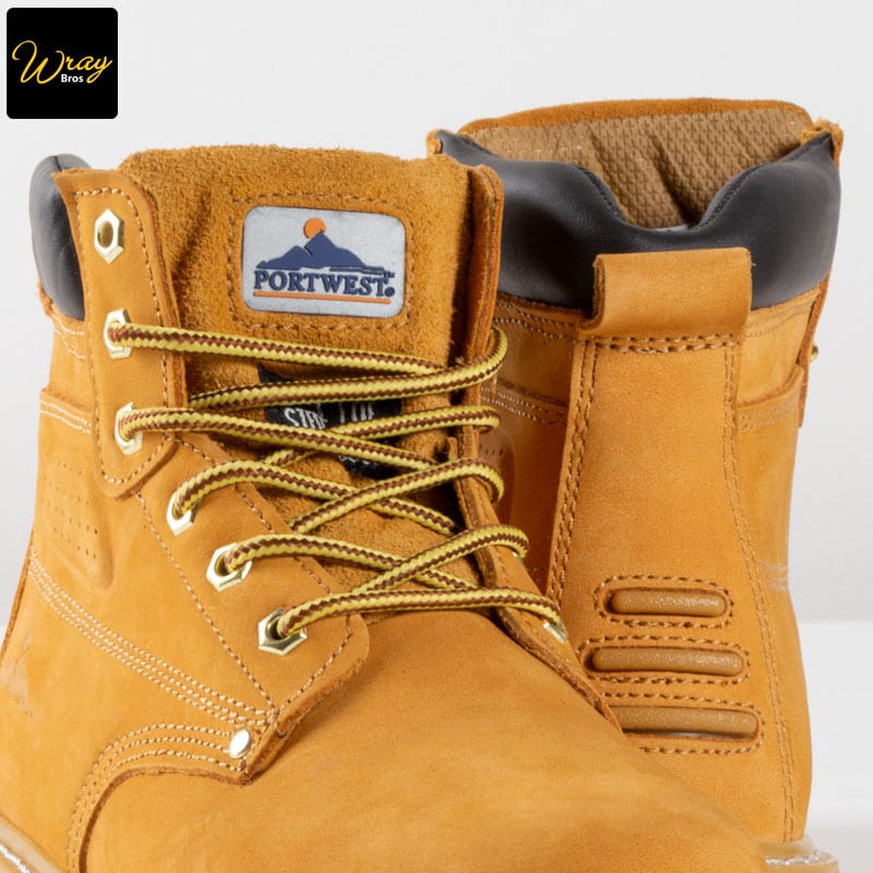 portwest steelite welted plus safety boot fw35 full grain leather