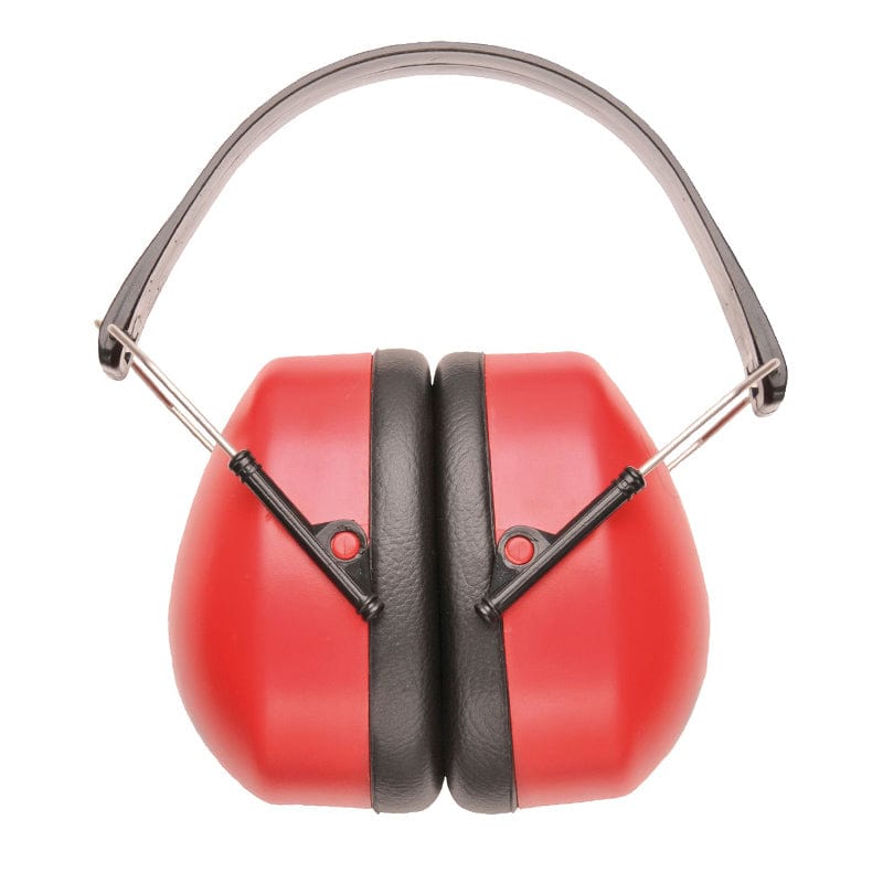 portwest super ear protector pw41 red 2