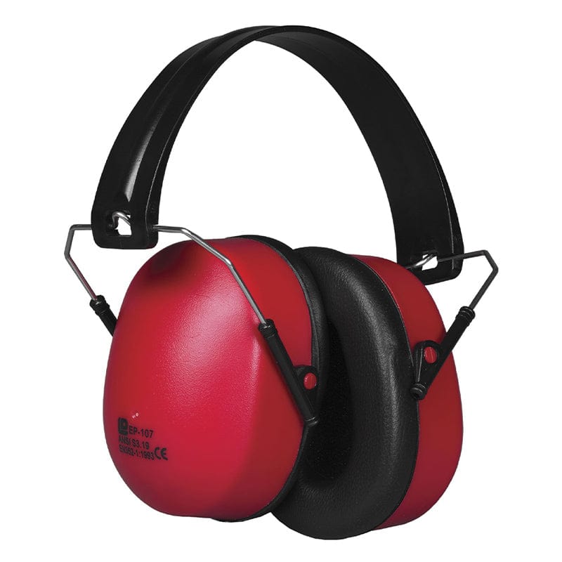 portwest super ear protector pw41 red