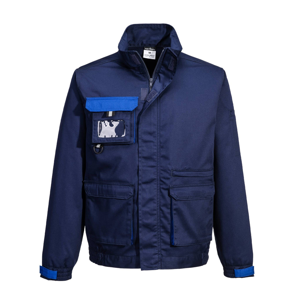 portwest texo contrast jacket tx10 storm flap