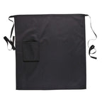 portwest waist apron with pocket s794 black tie pocket