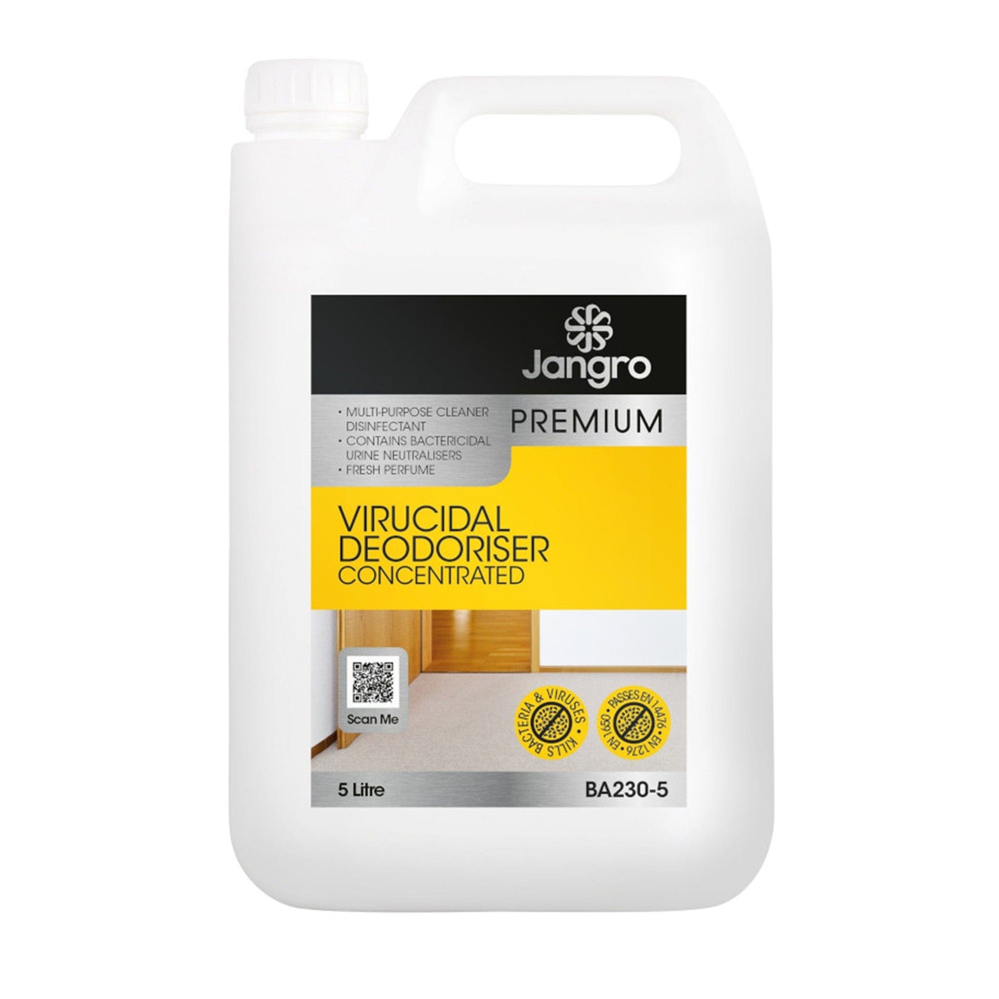 premium virucidal deodoriser concentrate 5l ba230 5