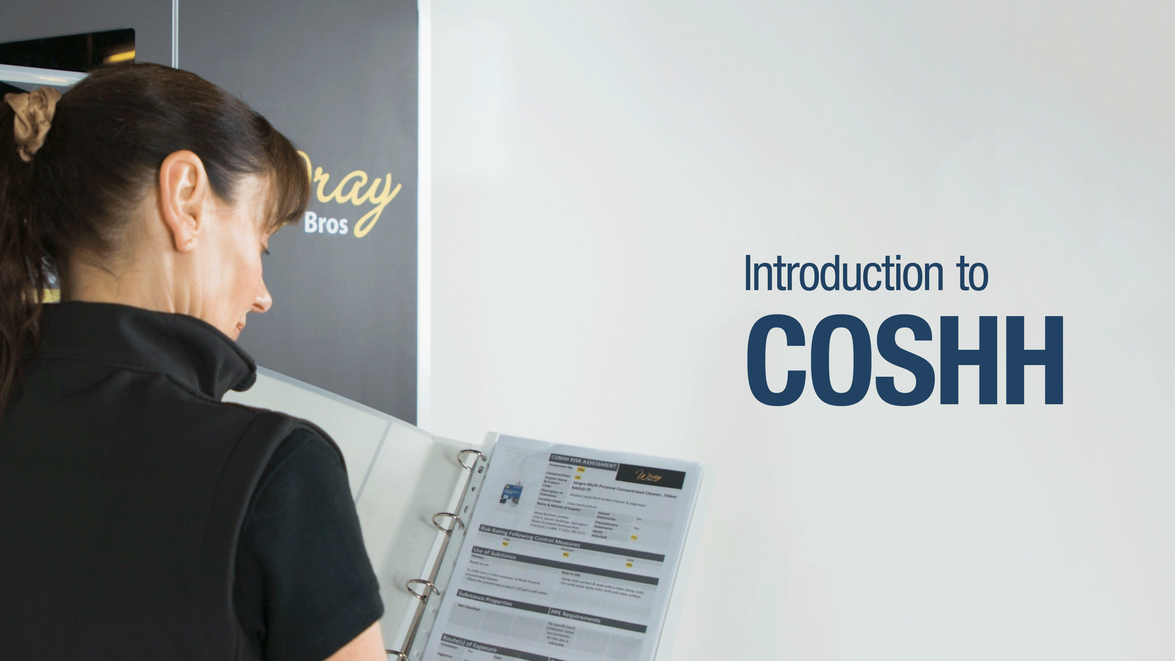 Introduction to coshh risk assessments