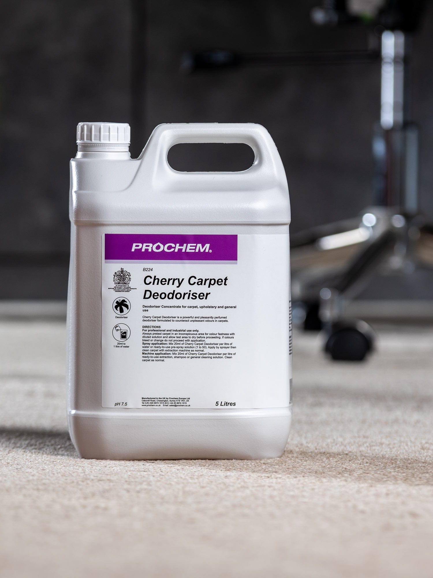 prochem cherry carpet deodoriser 5 litre