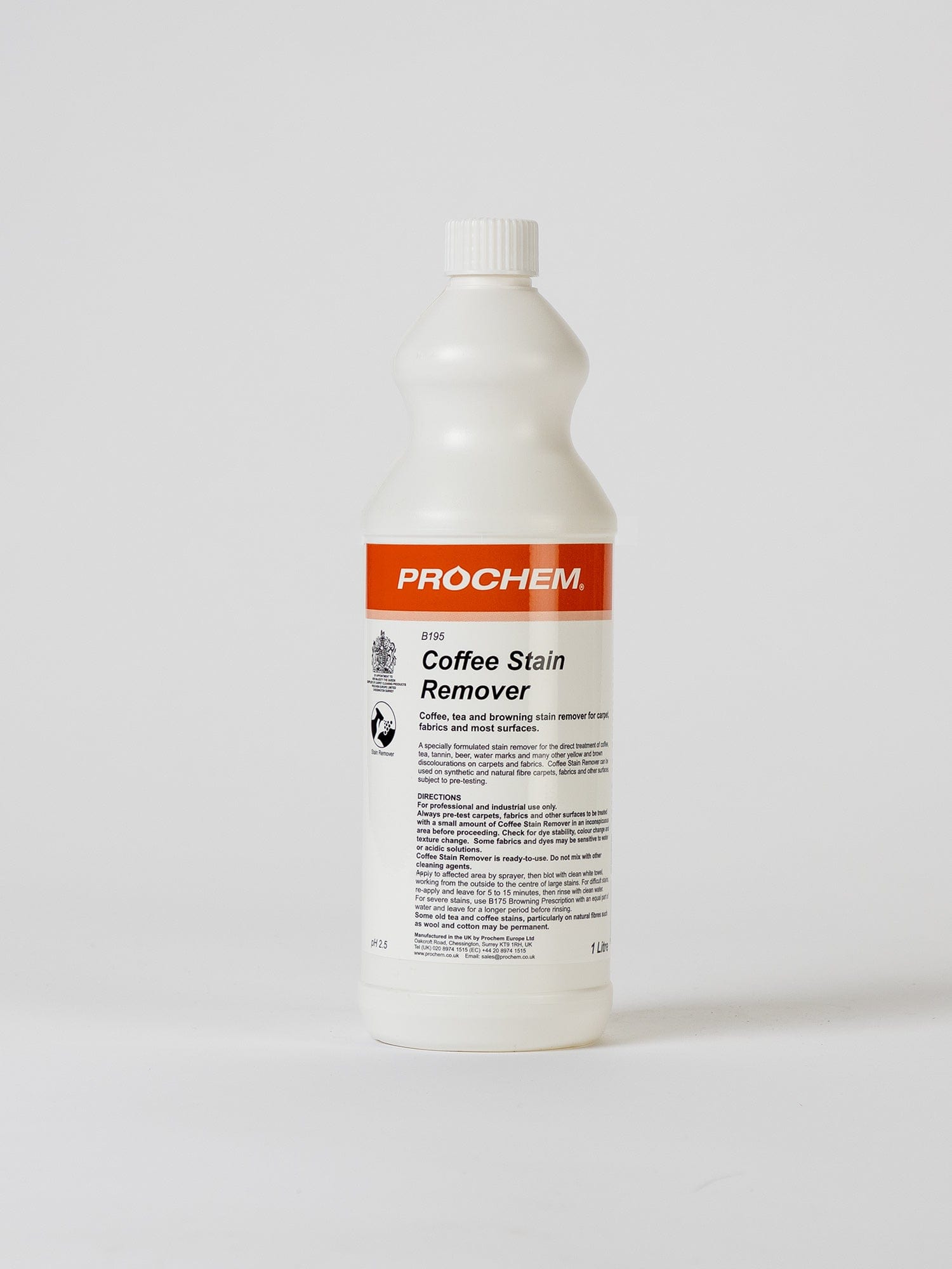 prochem lemon fragranced coffee remover