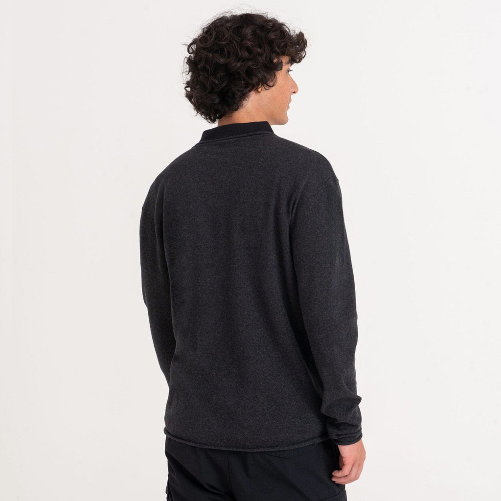 recycled cotton fine knit sweater