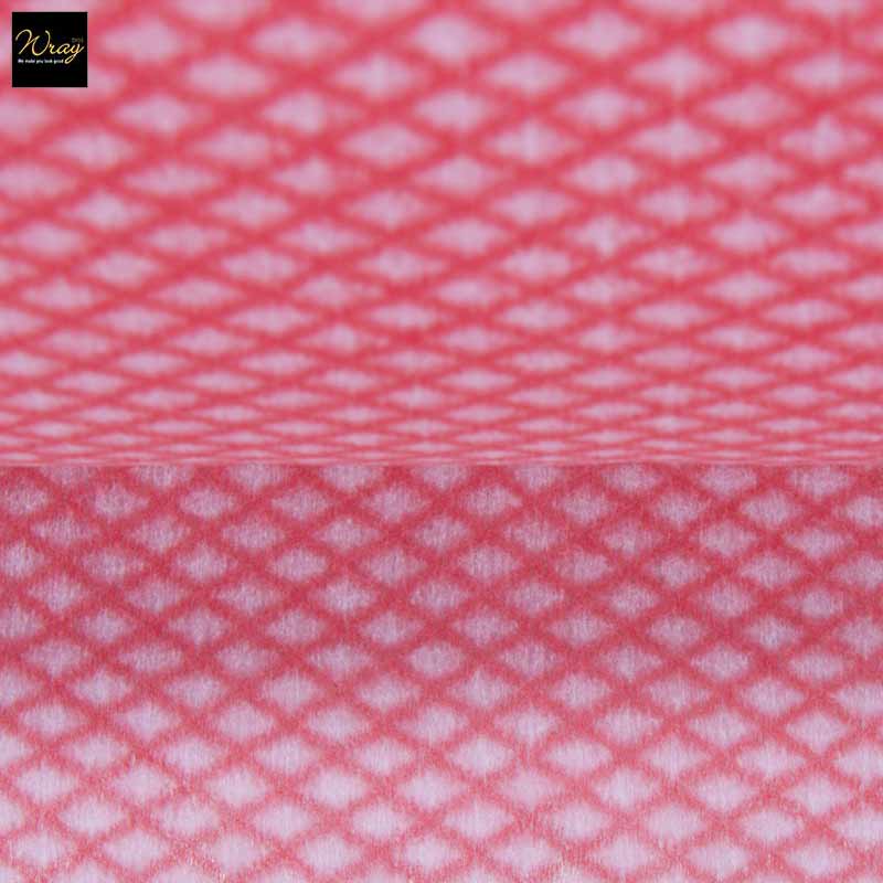 red food surface wiping cloth