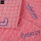 red microfibre breazy cloth