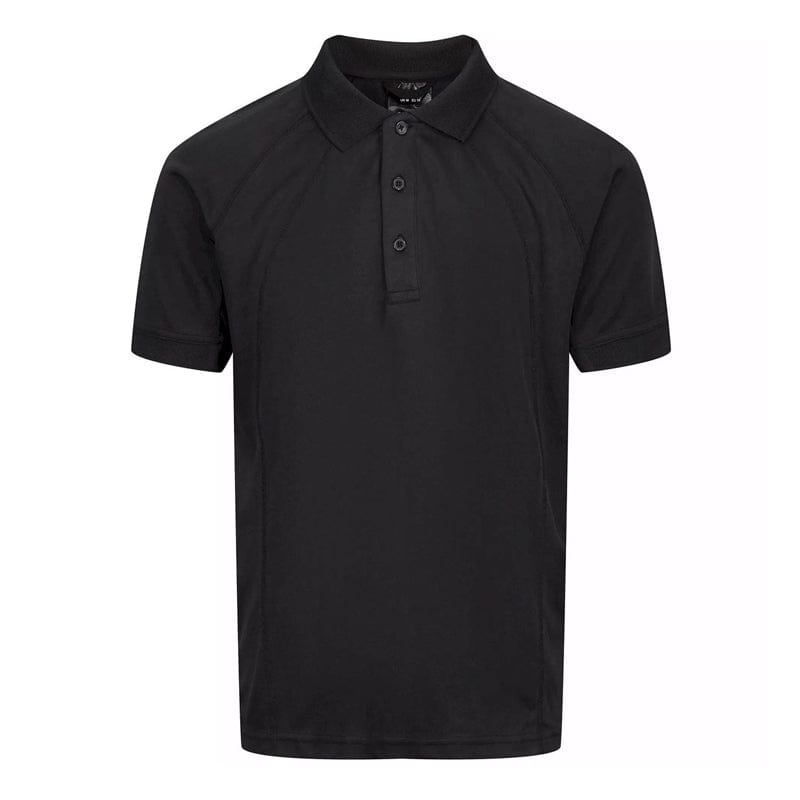 regatta standout coolweave polo shirt trs147 blackl