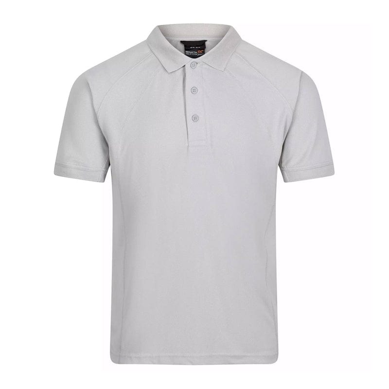 regatta standout coolweave polo shirt trs147 grey
