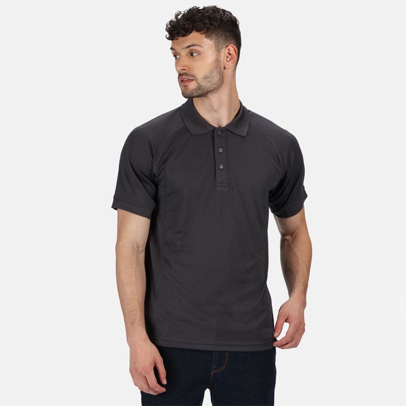 regatta standout coolweave polo shirt trs147 iron model