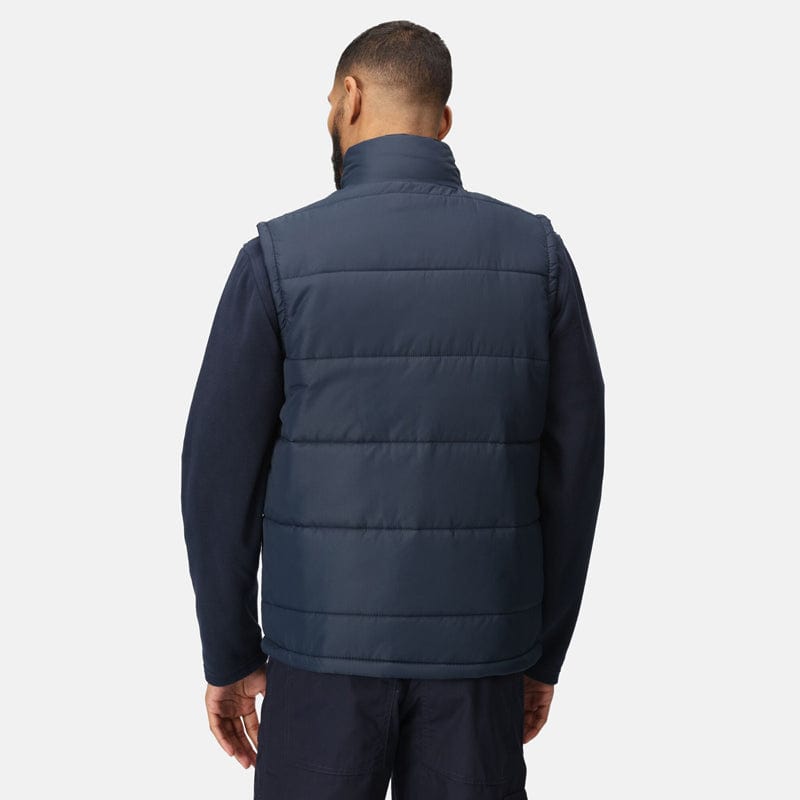 regatta steller multi zip bodywarmer tra803 navy multi zip back