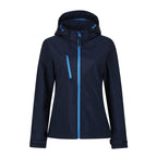 regatta womens venturer softshell tra702 french blue and navy