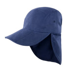 result fold up legionnaires cap rc76x navy