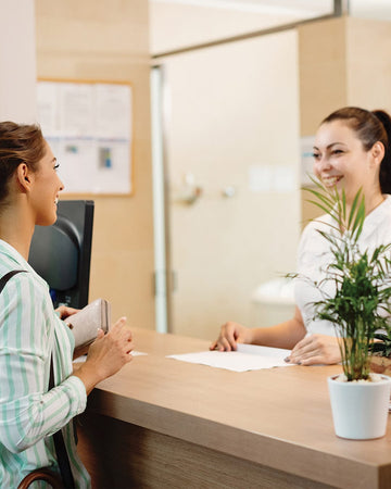 school office reception