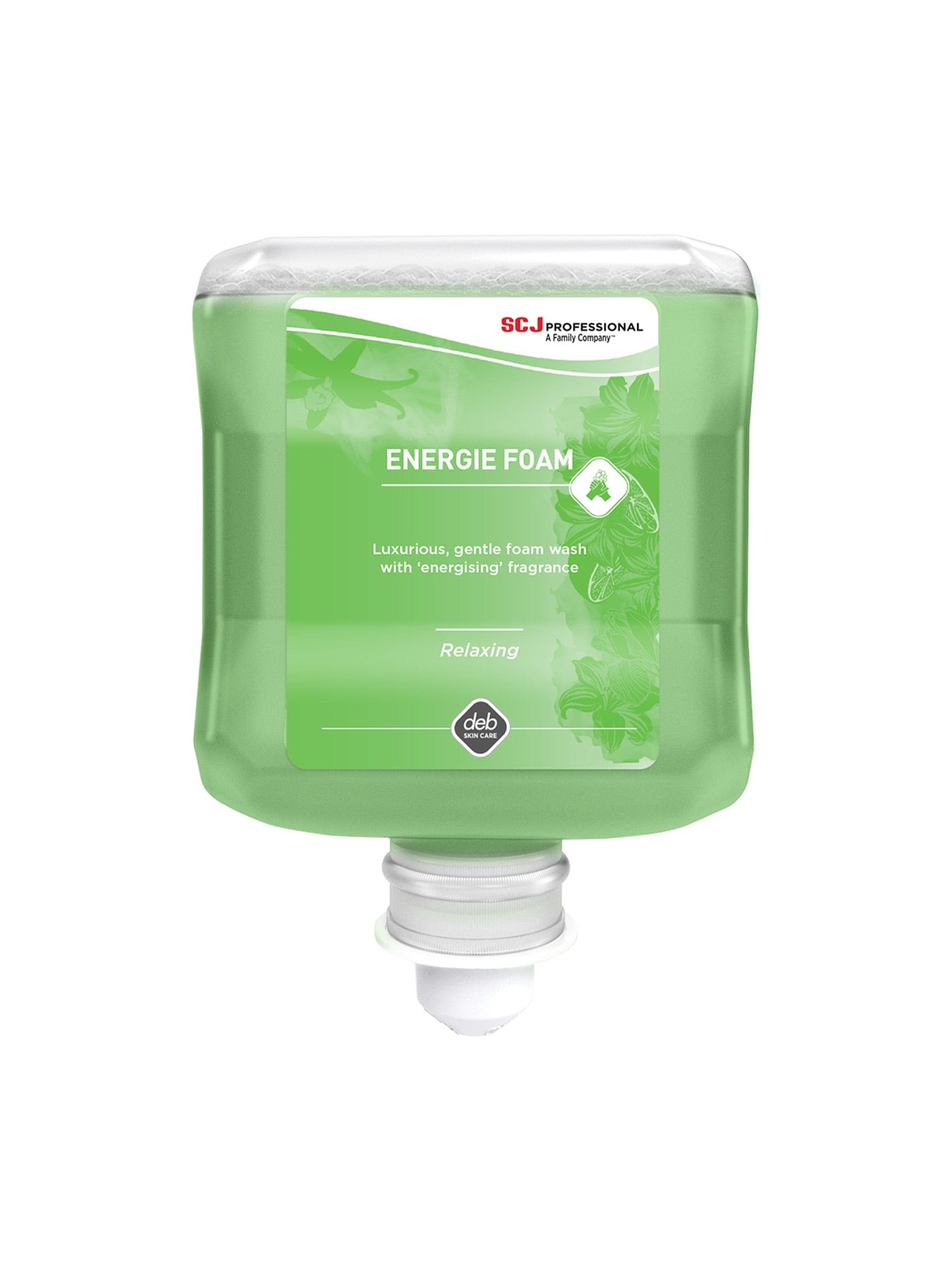 scj refresh energie foam soap 6 x 1 litre