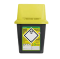 sharps bin for broken glass needles syringes