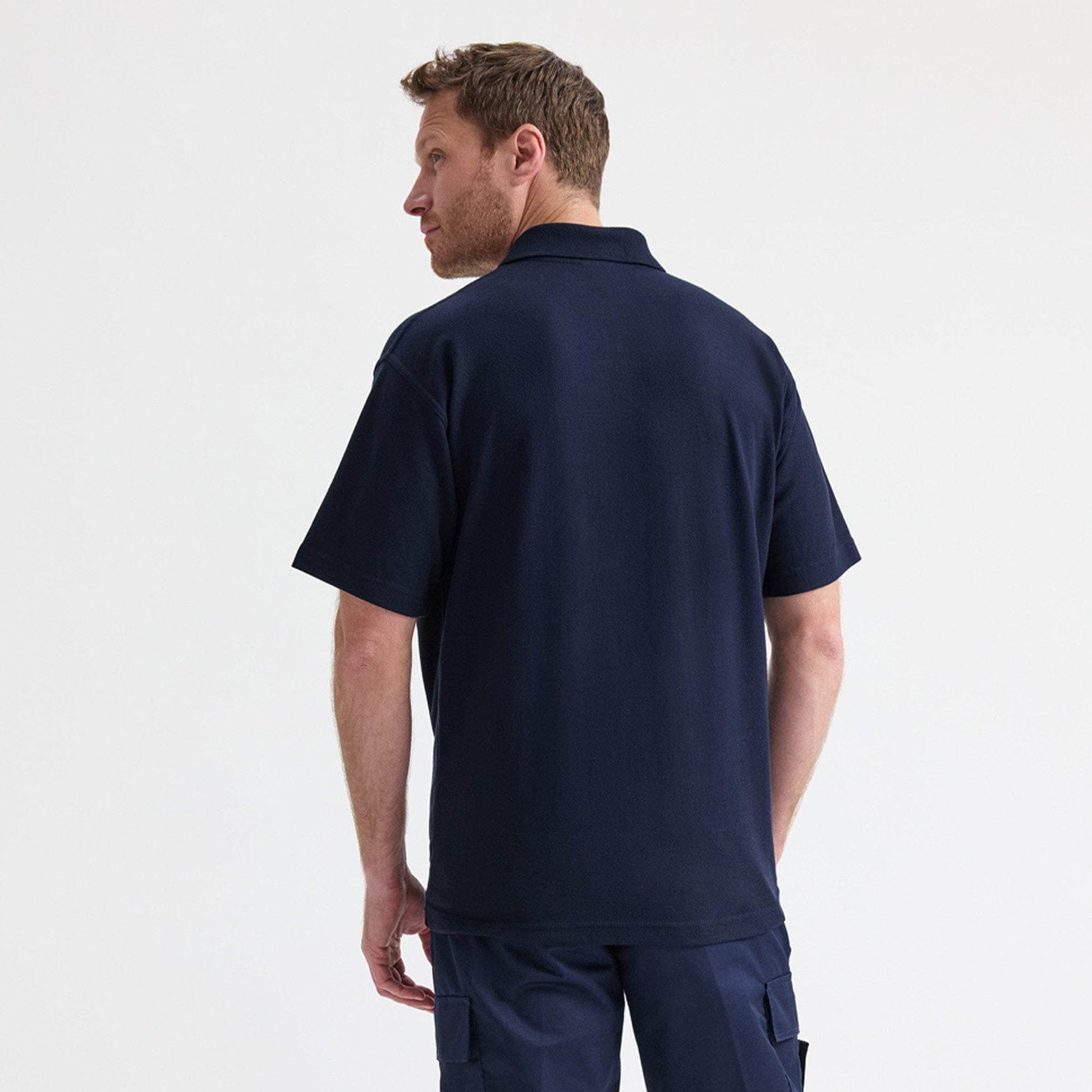 short sleeve unisex poloshirt