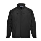 showerproof portwest jacket black front