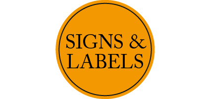 signs labels workwear safety signage