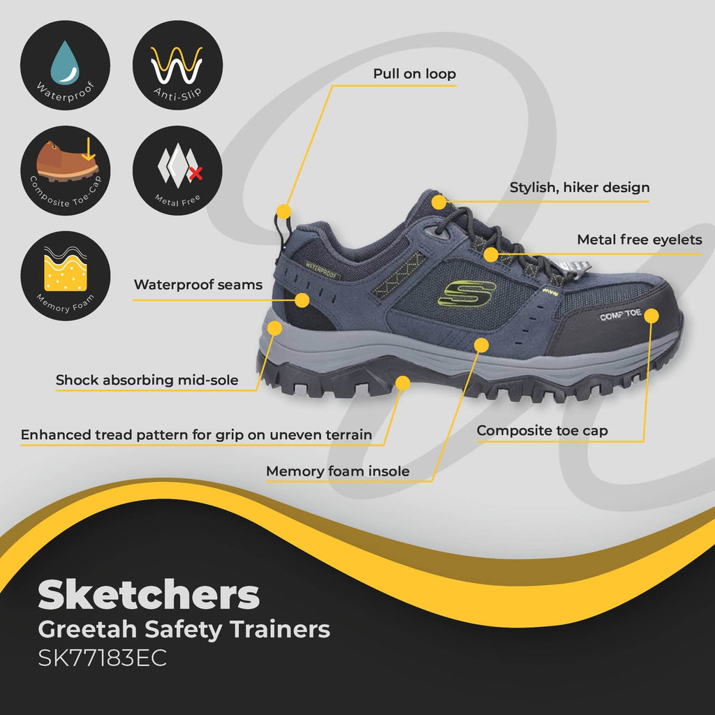 skechers greetah trainer shoe sk77183ec dd422 06