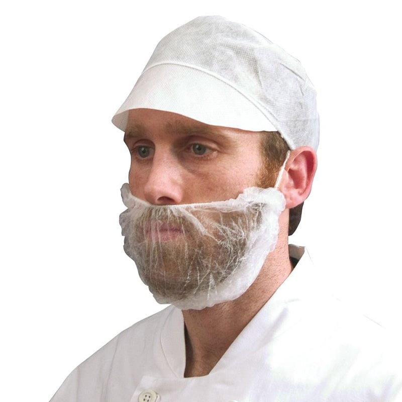 snood cap white
