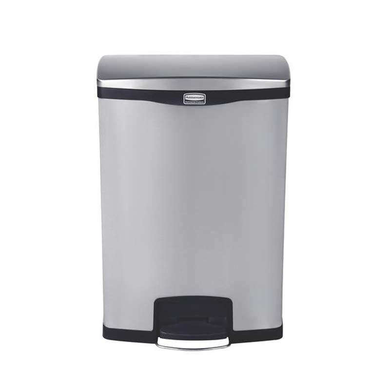 stainless steel pedal bin 90l