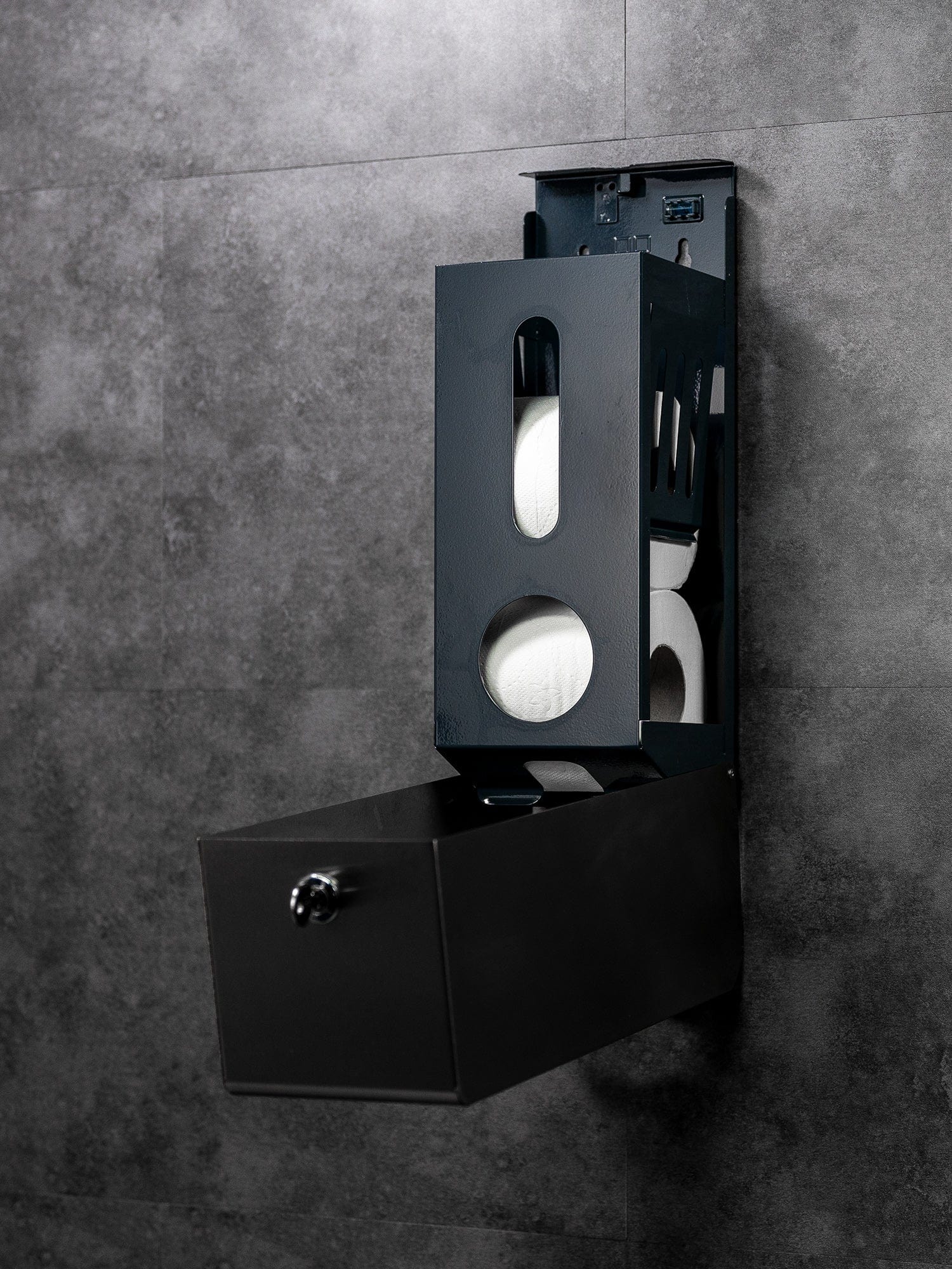 standard toilet paper dispenser