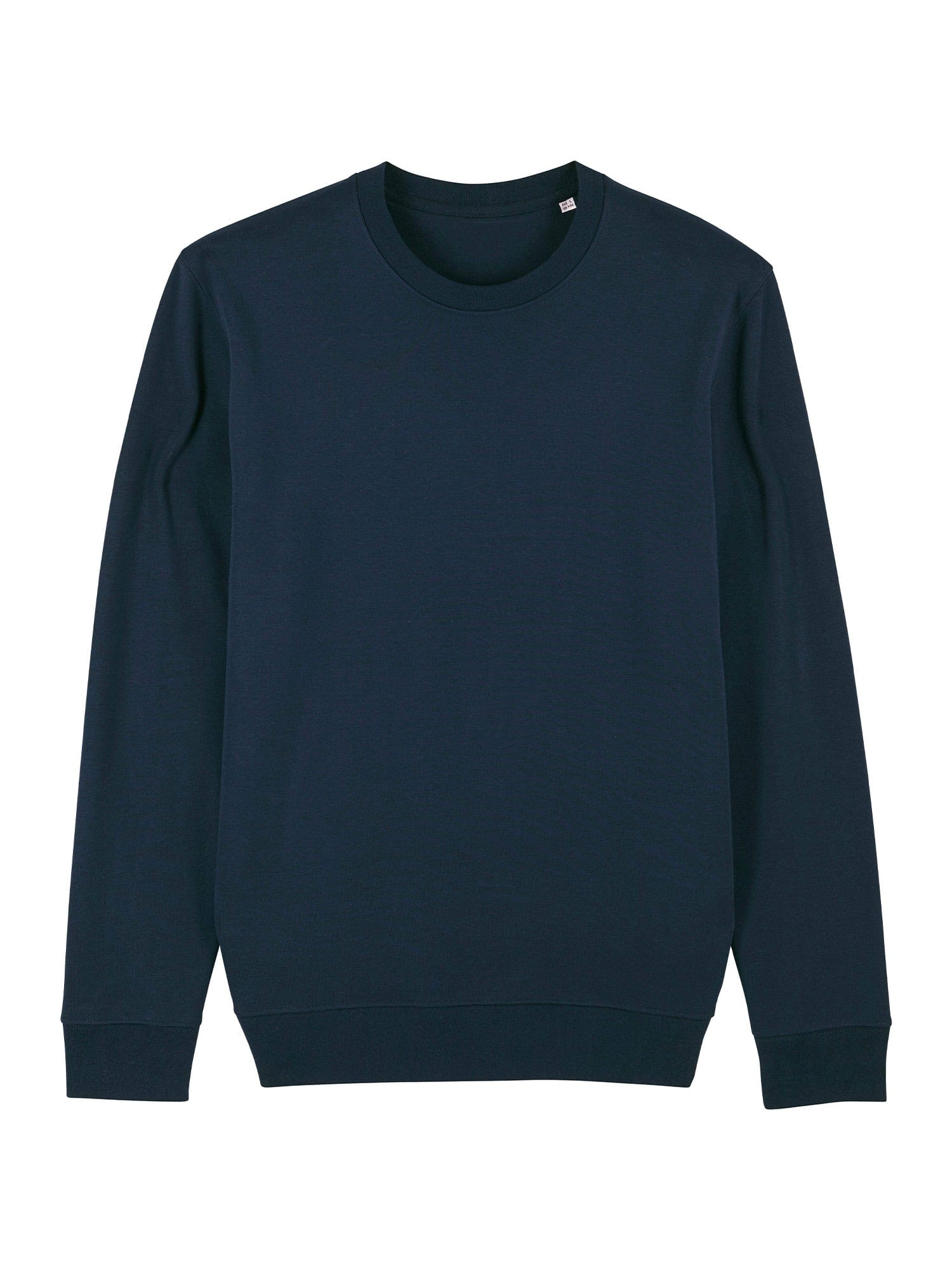 stanley stella unisex organic sweatshirt stsu823 portait french navy flat lay