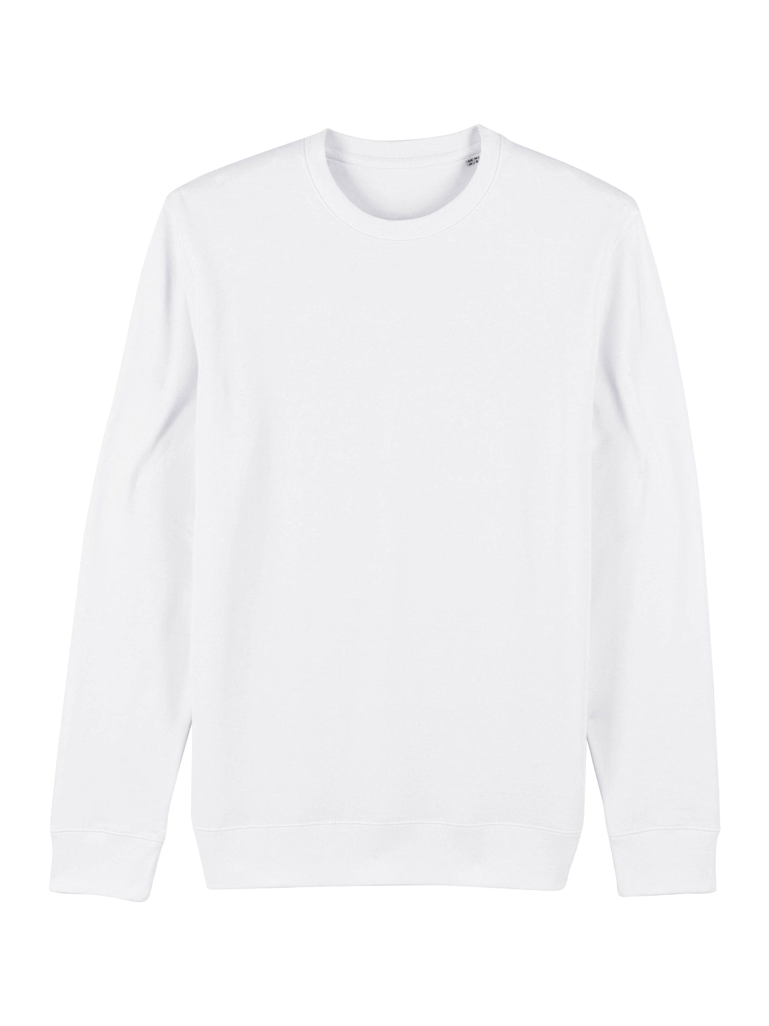 stanley stella unisex organic sweatshirt stsu823 portait white flat lay