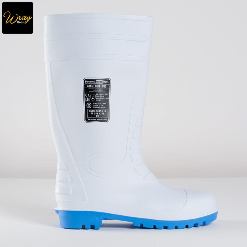 steelite safety wellington s5 fw95 white