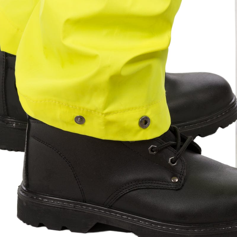 studded ankle rainproof trousers