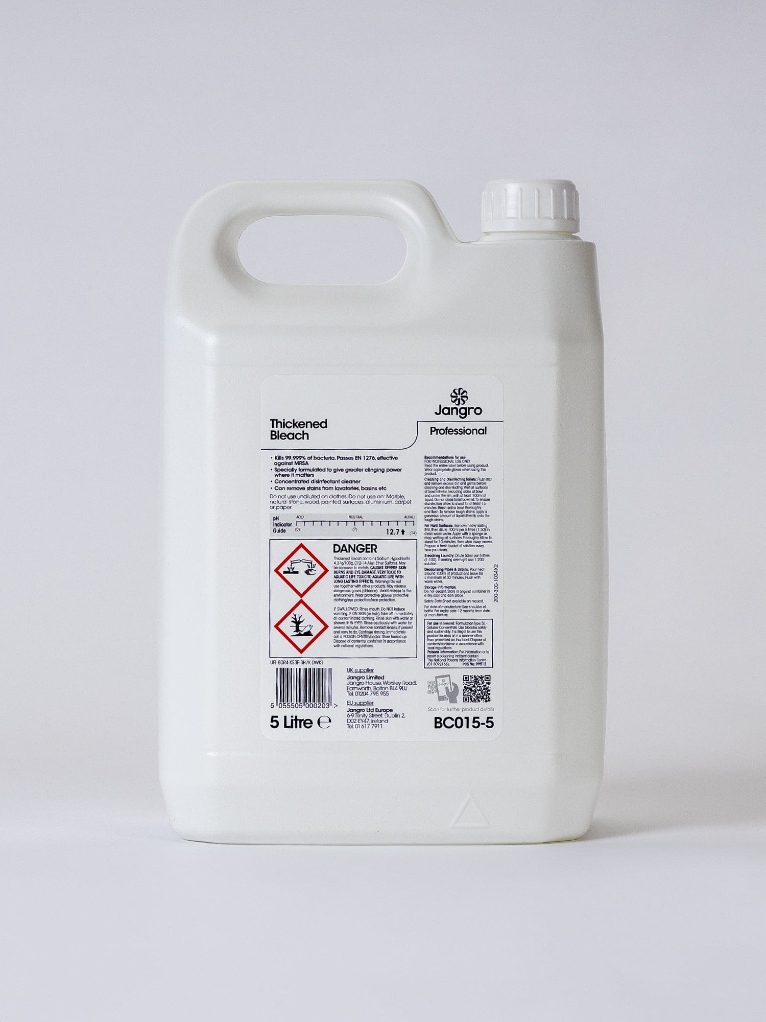 thickened bleach limescale preventer