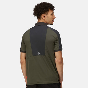 trs167 regatta polo shirt back