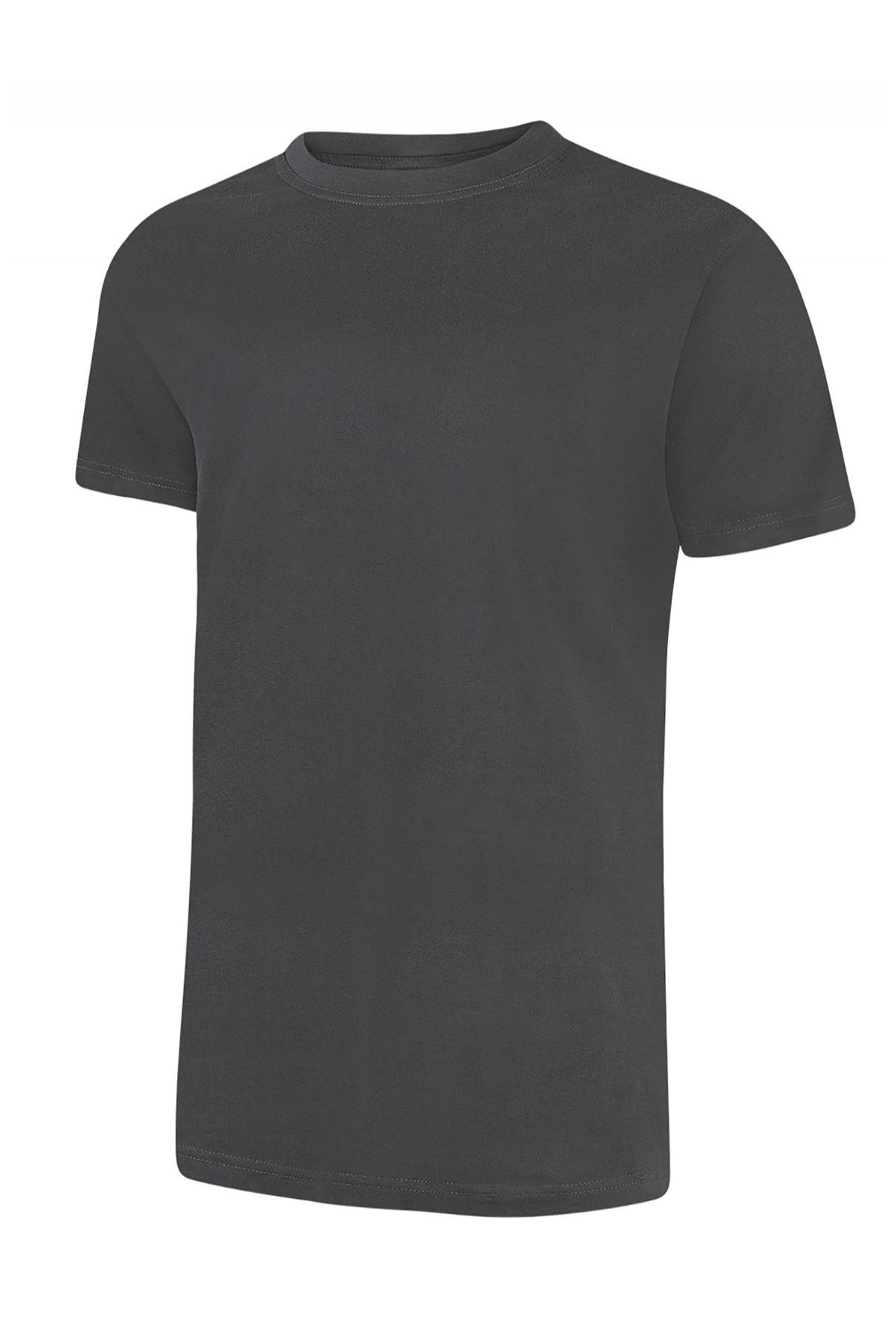 Charcoal shirt on a white background