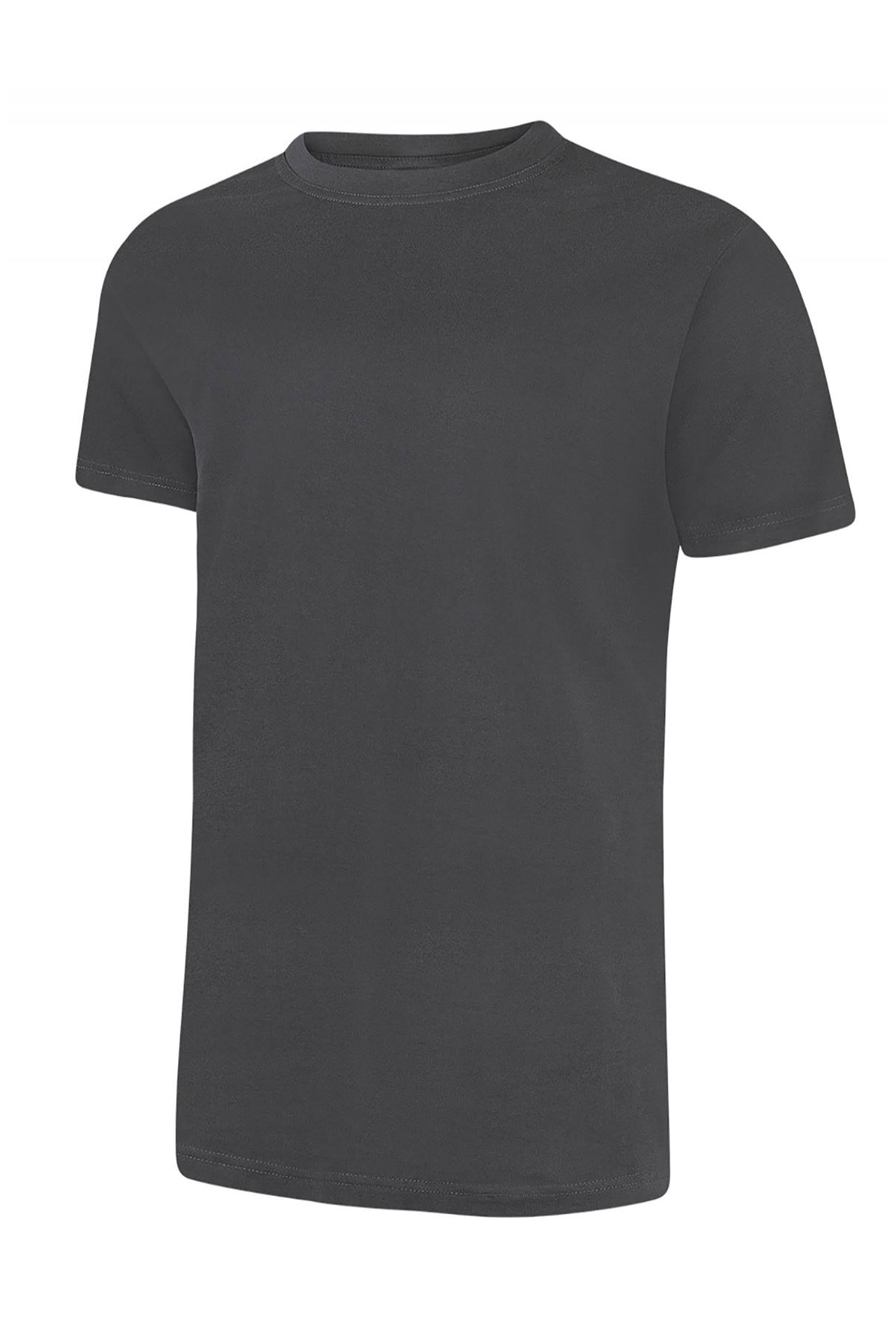 Charcoal shirt on a white background