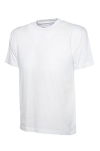 White t-shirt on a white background