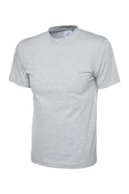 Grey t-shirt on a white background