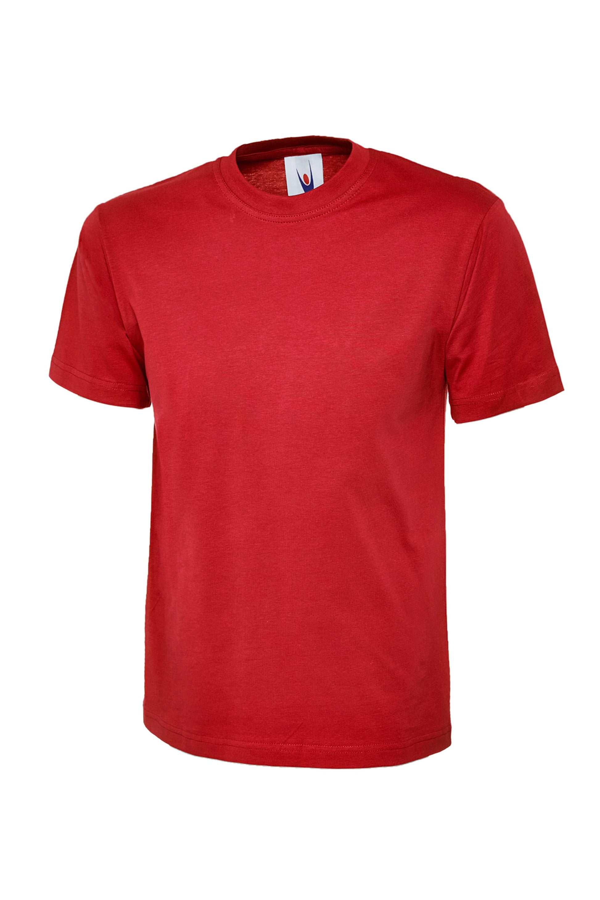 Red t-shirt on a white background